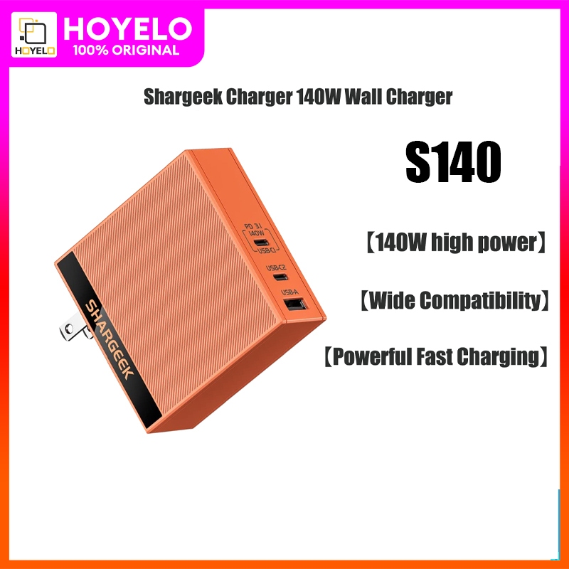 Sharge Shargeek Usb C Charger W Wall Charger Multiport Quick Charging Station Pd Gan