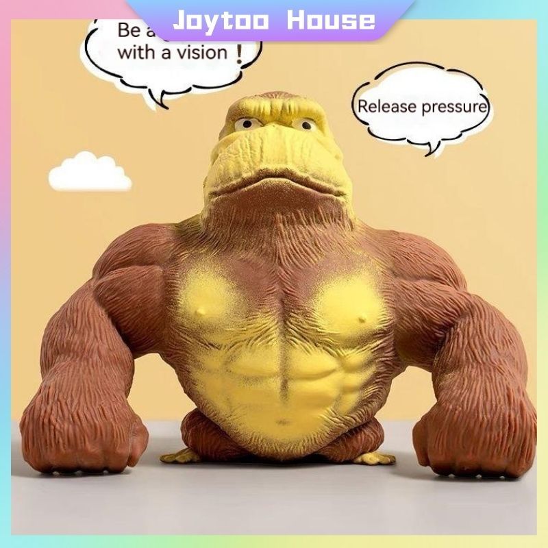 14/23cm Gorilla Toys Elastic Monkey Toys Chimpanzee