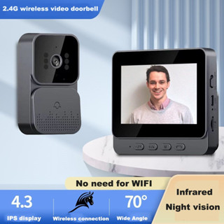 Video doorbell best sale no wifi