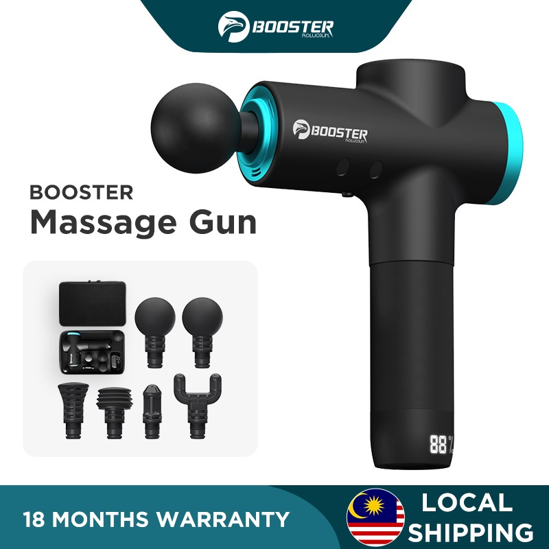 BOOSTER M2-B Massage Gun Deep Muscle Percussion Lactic Acid Relaxation ...