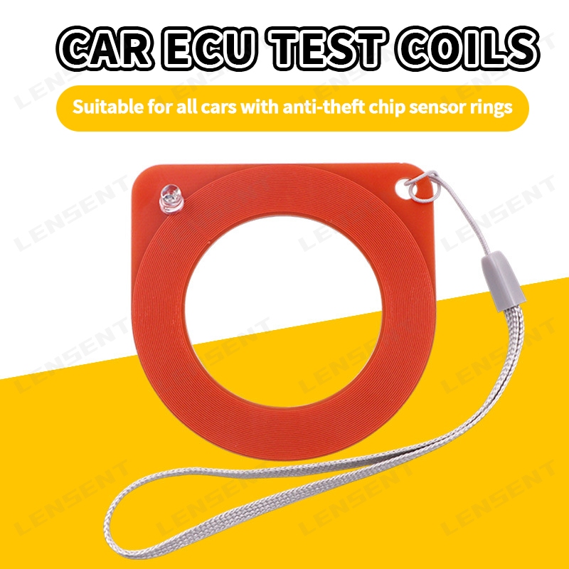 Lensent Vehicle Testing Tools Car Key ECU Test Coil Automotive ECU Induction Signal ECU Test