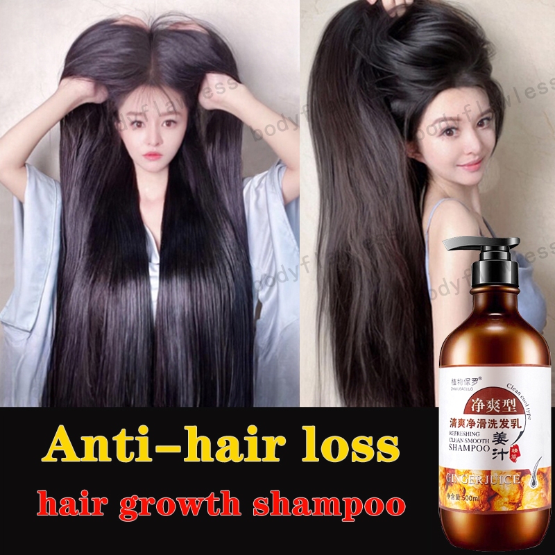 Anti-hair loss shampoo-rambut gugur-hair fall shampoo Rambut Pelebat ...