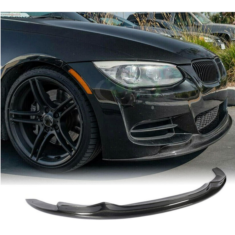 For Bmw Series E E M Sport Lci Carbon Fiber Frp Front Bumper Lip