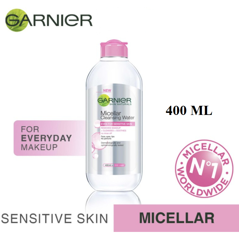 Garnier Makeup Remover Micellar Water Pink/Blue (400ml) Shopee Malaysia