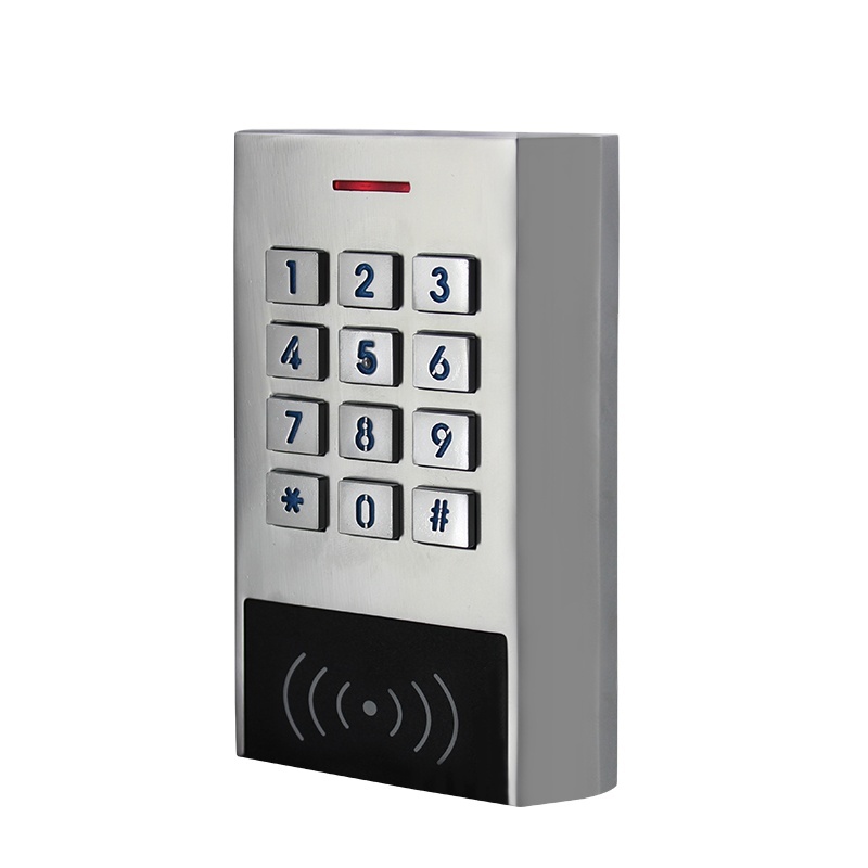 Waterproof outdoor standalone door access control keypad wiegand rfid ...
