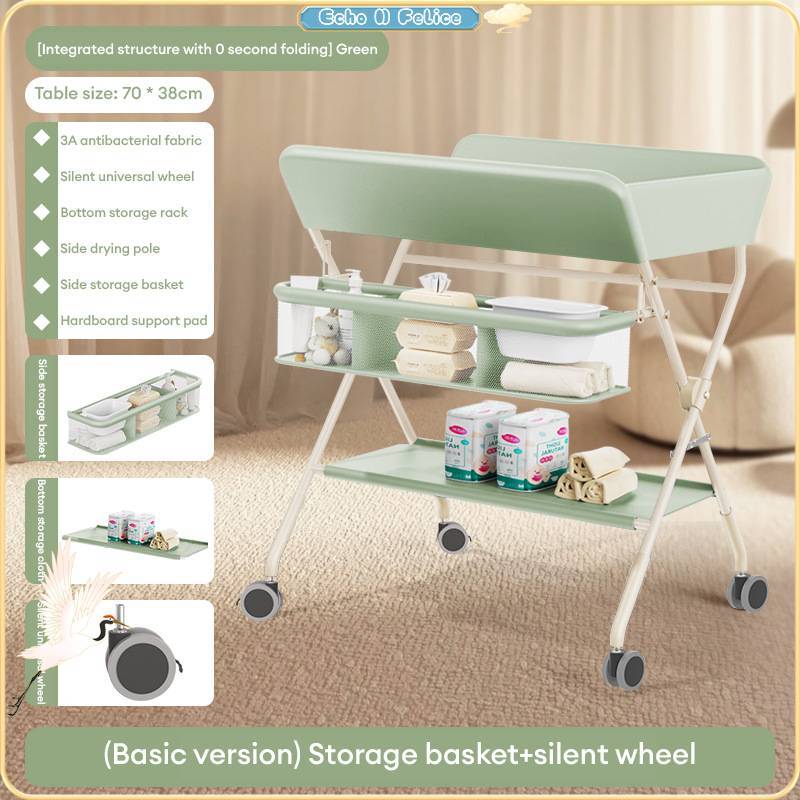 Portable Baby Changing Table Waterproof Diaper Station Foldable