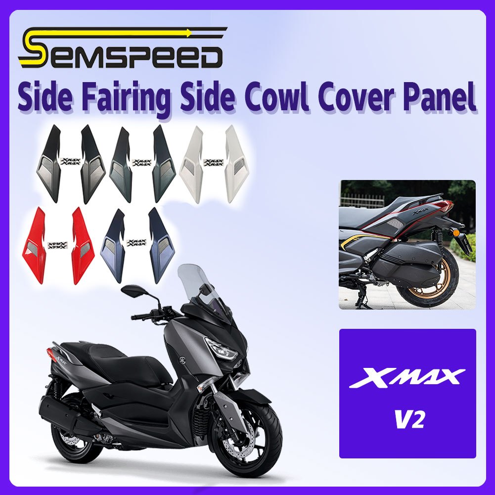 【SEMSPEED】For YAMAHA XMAX V2 XMAX250 XMAX300 2023-2025 Motorcycle Side ...