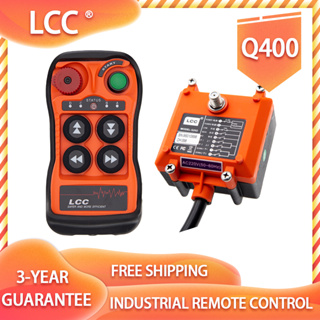 LCC four-button single speed Q400 lifting drive electric hoist motor  industrial wireless remote remote control elevator crane