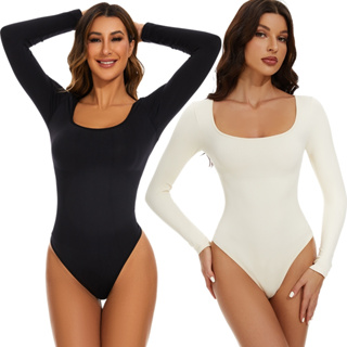 Women's Sexy Tight Shapewear Bodysuit Long Sleeve Abdominal Shapers - China  Women's Trousers and Rompers Women's price