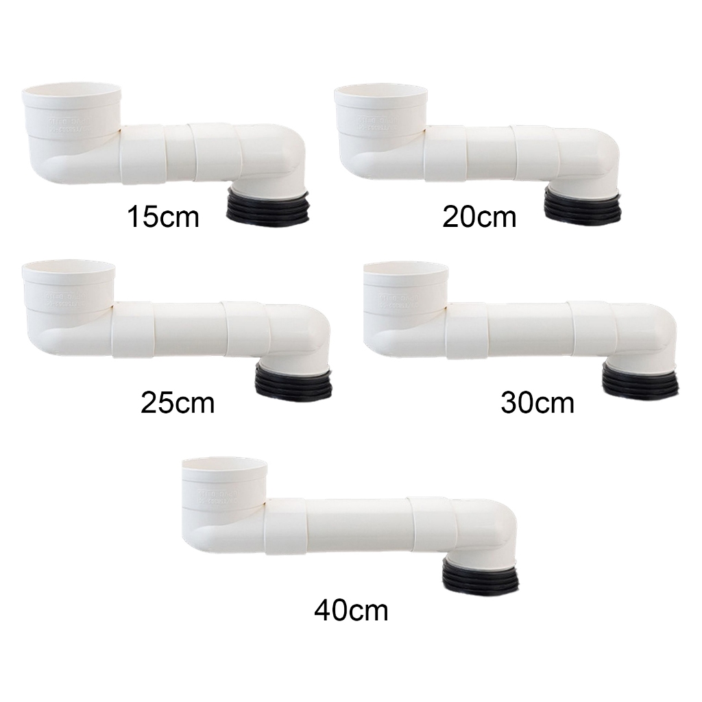 Offset Toilet Flange Extension Drain Pipe for Plumbing Drainage Systems Adapter Flexible Shifter
