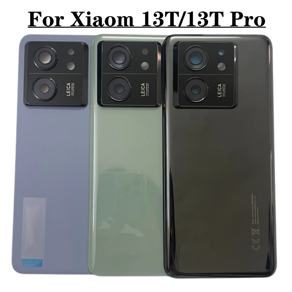Genuine Xiaomi Rear Battery Cover With Lens For Xiaomi 13T And 13T Pro – Replacement Part