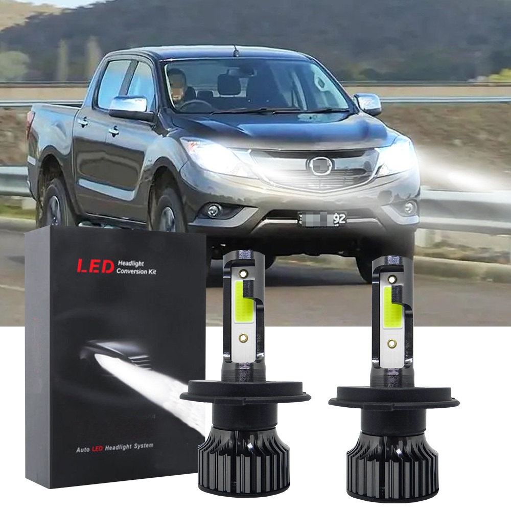 For Mazda BT50 Mk2, year 20122019 2PC CLY LED Headlights Combo Bulbs