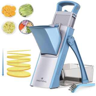 Stainless steel multi-functional household potato slicer - Kitchen garlic radish  slicer - Grates vegetables and fruits