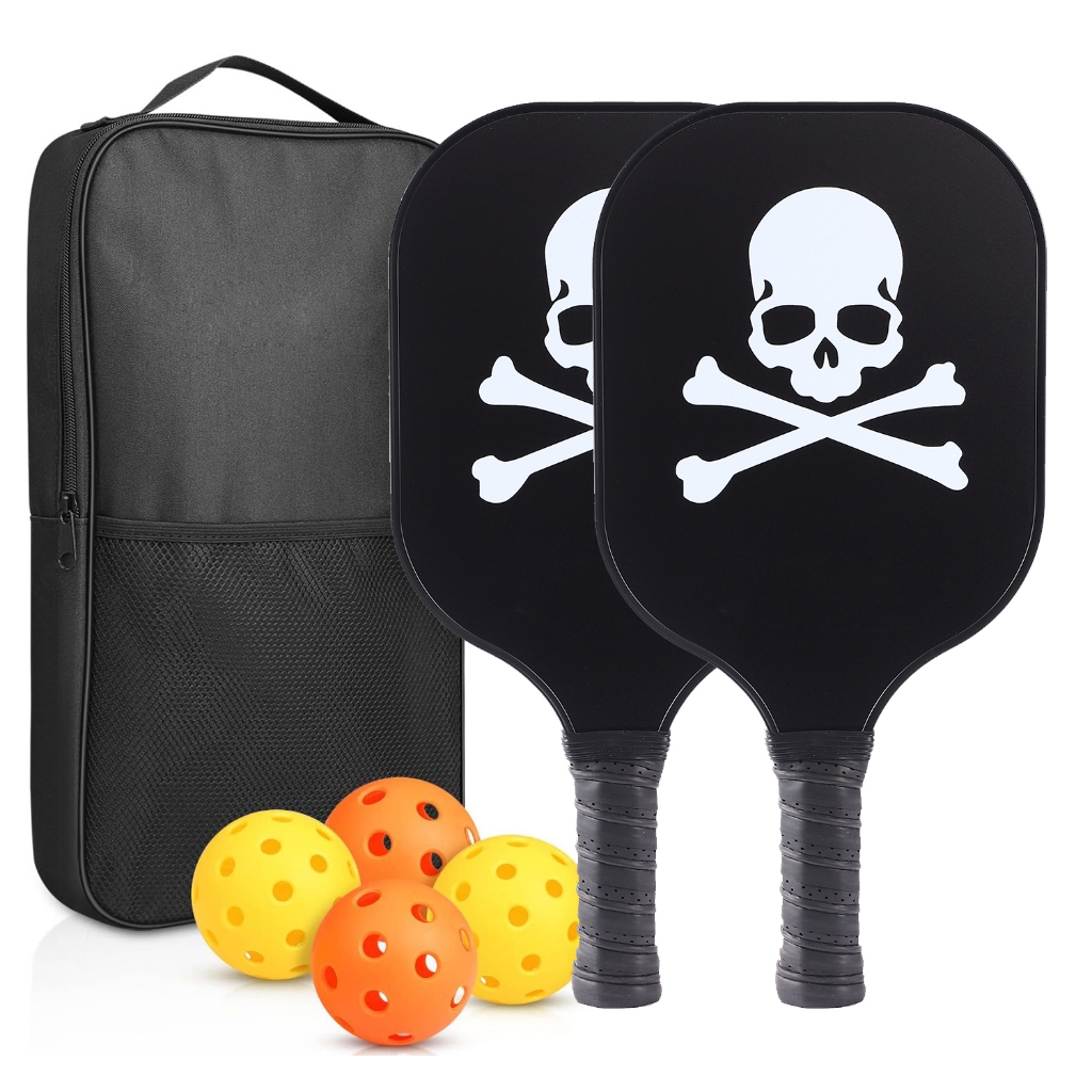 Pickleball Paddles, Fiberglass Surface Pickleball Set, USAPA Approved 2 ...