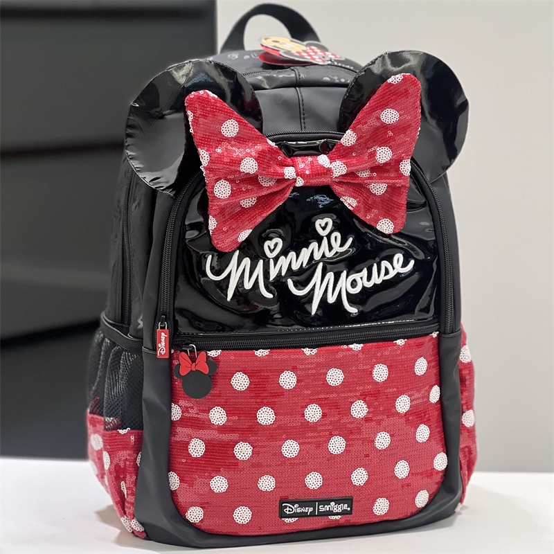 Smiggle Minnie Mouse Classic Backpack Character Hoodie Smiggle Minnie Mouse Classic Backpack Character Hoodie