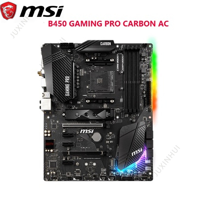 MSI B450 GAMING PLUS B450 B450M B450I B450 A Motherboards Shopee Malaysia