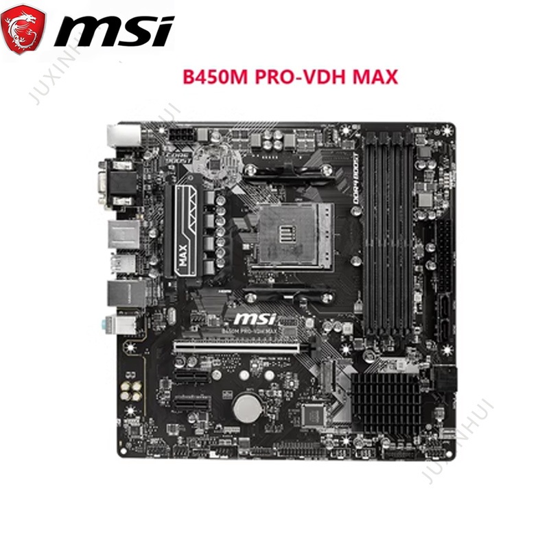 MSI B450 GAMING PLUS B450 B450M B450I B450 A Motherboards Shopee Malaysia