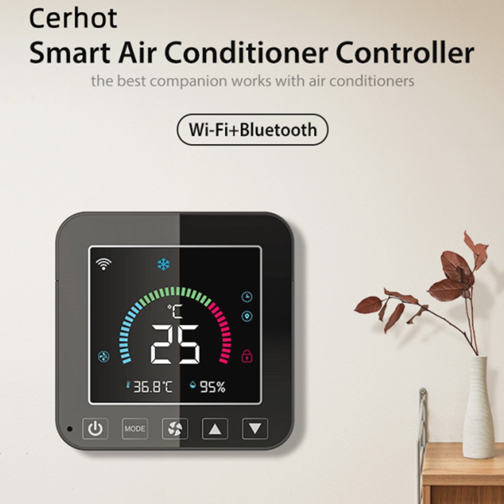 Cerhot Tuya WiFi Wireless Smart Switch Thermostat Air Conditioner IR