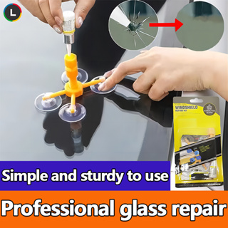 30ml Car Windshield Glass Repair Kit Quick Fix Glass Scratch Chip Crack  Restore