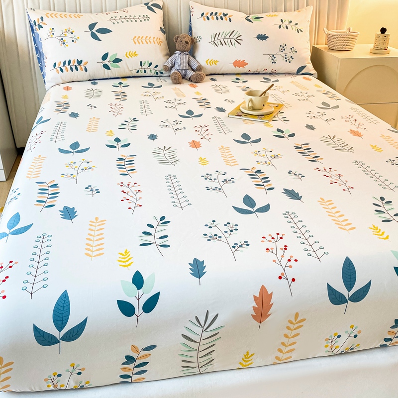1000TC Fitted Bedsheet Super Soft 100 Cotton Bedsheet Super Single