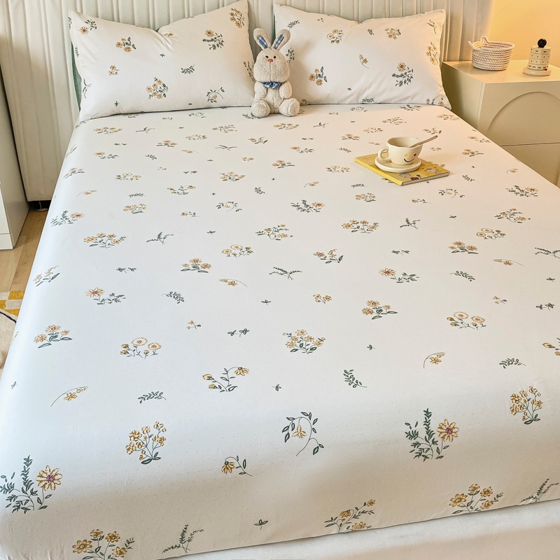 1000TC Fitted Bedsheet Super Soft 100 Cotton Bedsheet Super Single
