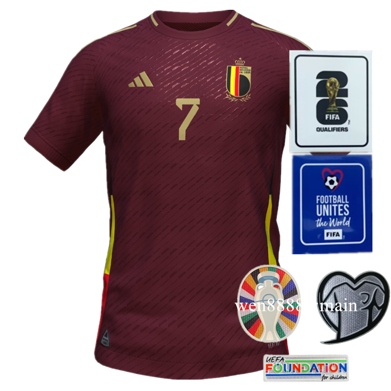 Belgium 2024 European Cup Home Jersey | Shopee Malaysia