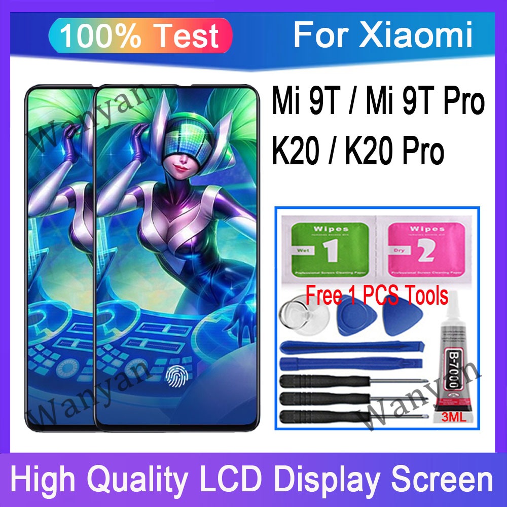 Original AMOLED Xiaomi Mi 9T 9T Pro Redmi K20 K20 Pro LCD Display Touch
