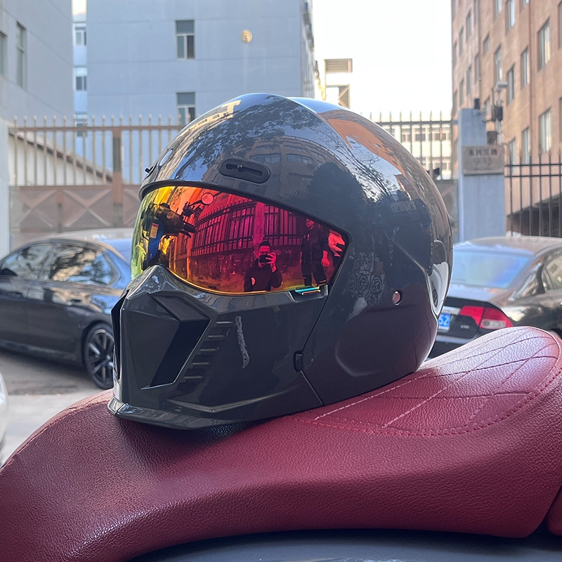 2024 New Scorpion Helmet Black Knight Detachable Combination Helmet ...