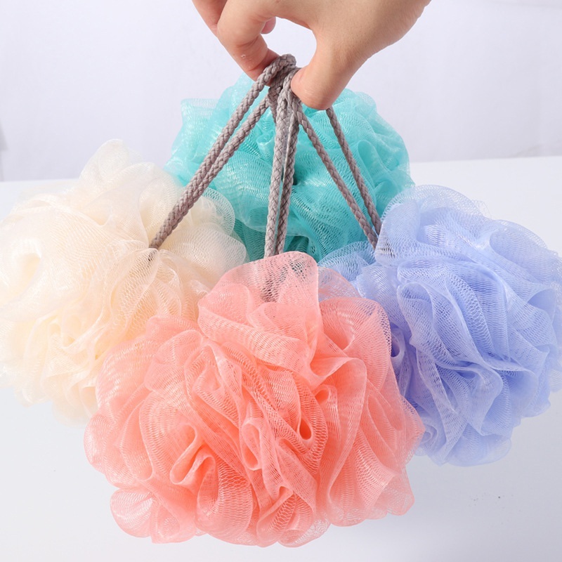 Large Mesh Loofah Bath Ball Body Exfoliating Bath Shower Puffs Body 