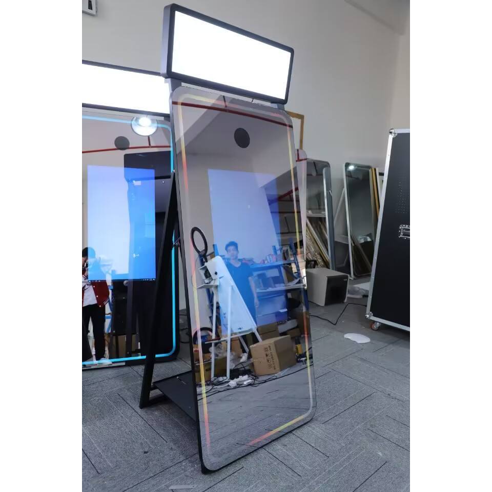 case magic foto master hot 70 inch smart mirror x photo booth ...