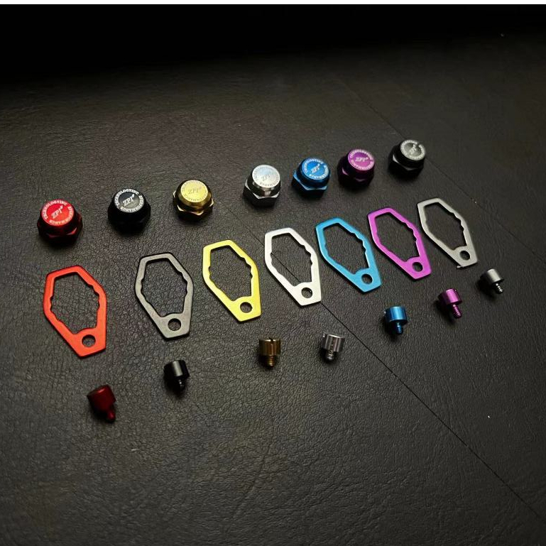 ZPI For Daiwa Abu Trimming Screw Nut Lock Universal Set Screw Cap