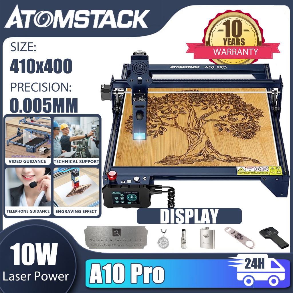 ATOMSTACK A10 Pro Laser Engraver 50W Offline Engraving Cutting Machine ...