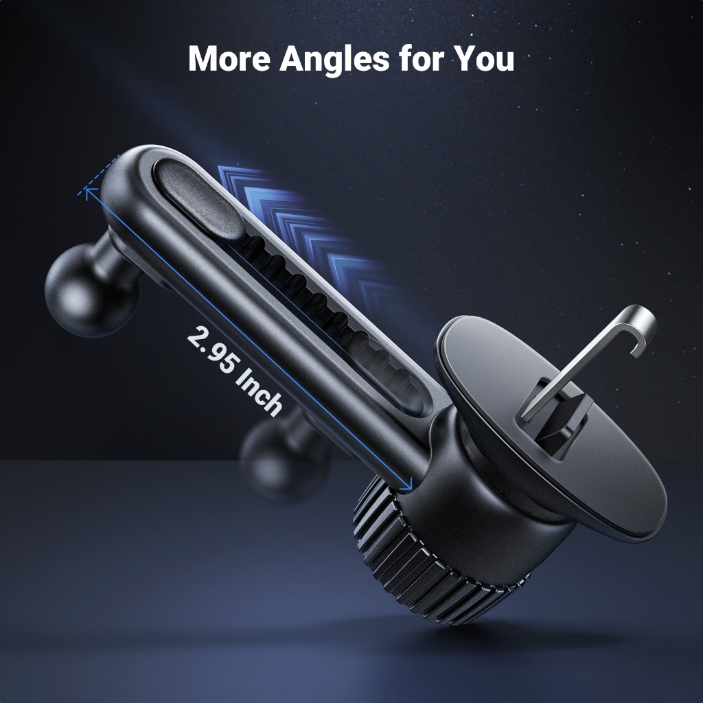 UGREEN Car Phone Holder For Steering Wheel, Mobile Phone Holder For Dashboard, U - Foto 4