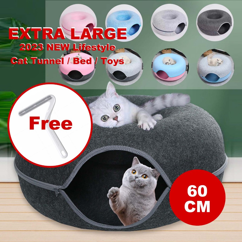 Extra large cat clearance tunnel