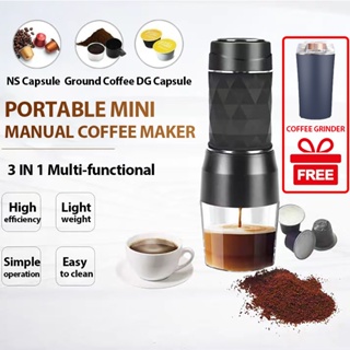 POTTS - Multi-capsule express and ground coffee machine - Create