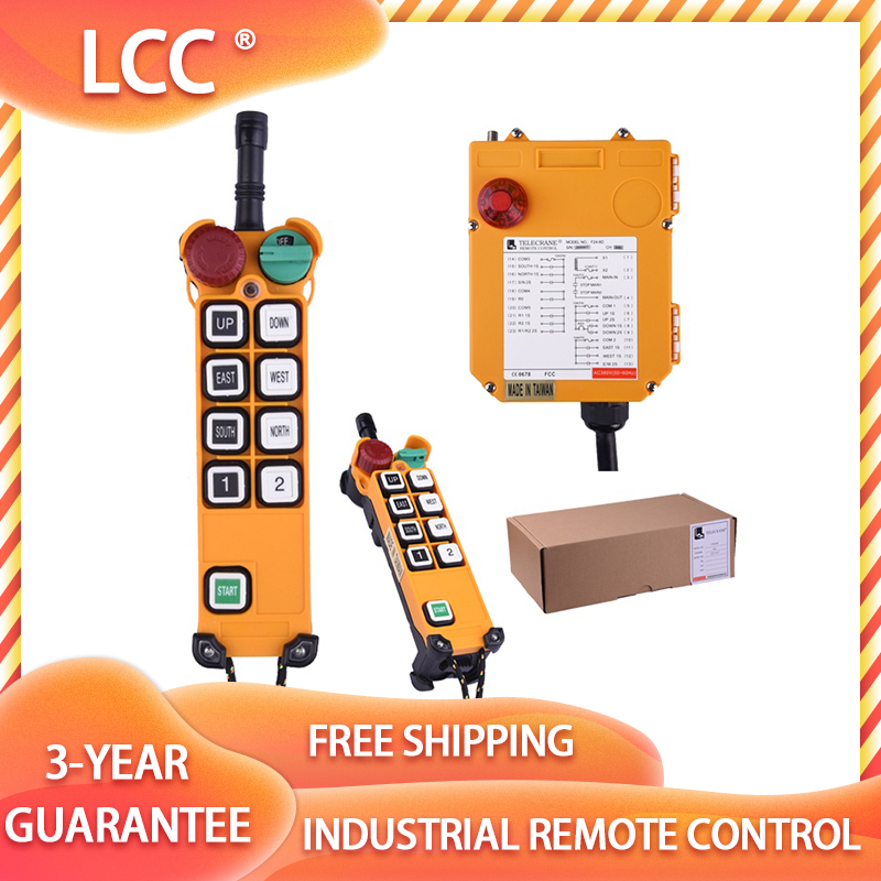 Lcc F24 8d F24 8s Telecrane Telecontrol 4 Motions 8 Keys Single Double