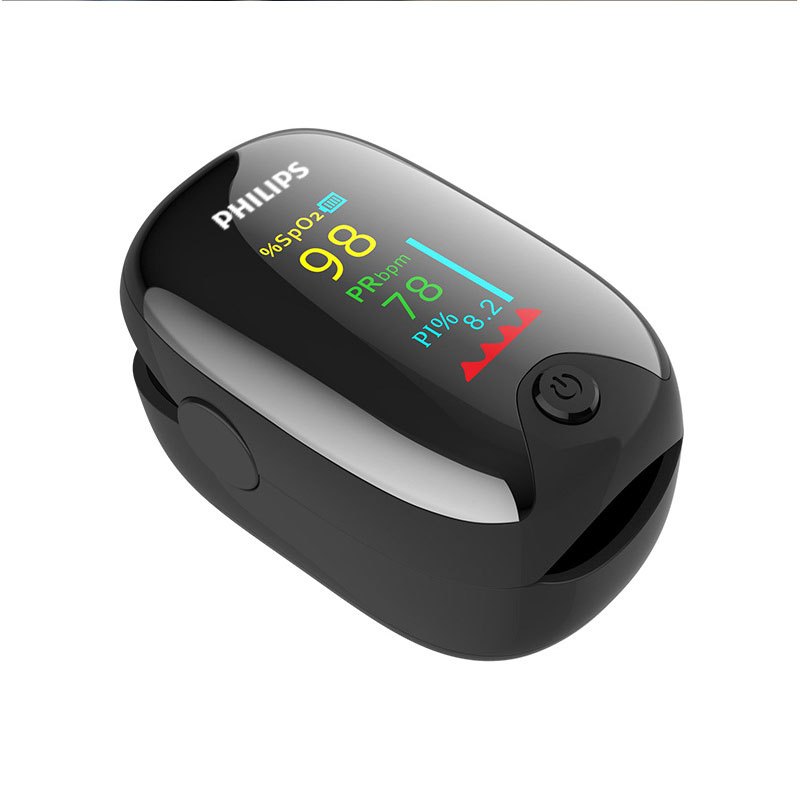 original Philips Fingertip Pulse Oximeter Accurate and Fast Spo2 ...