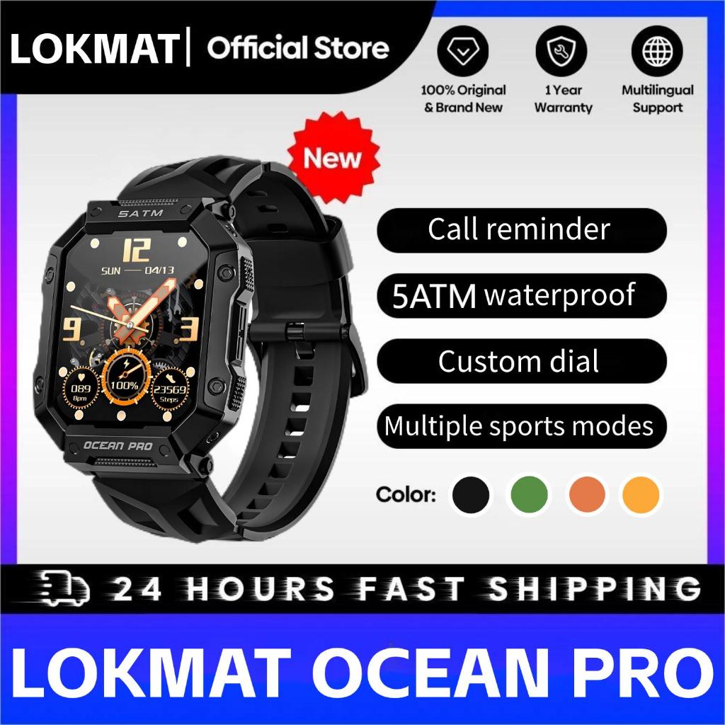 Lokmat smart sales watch professional 5atm