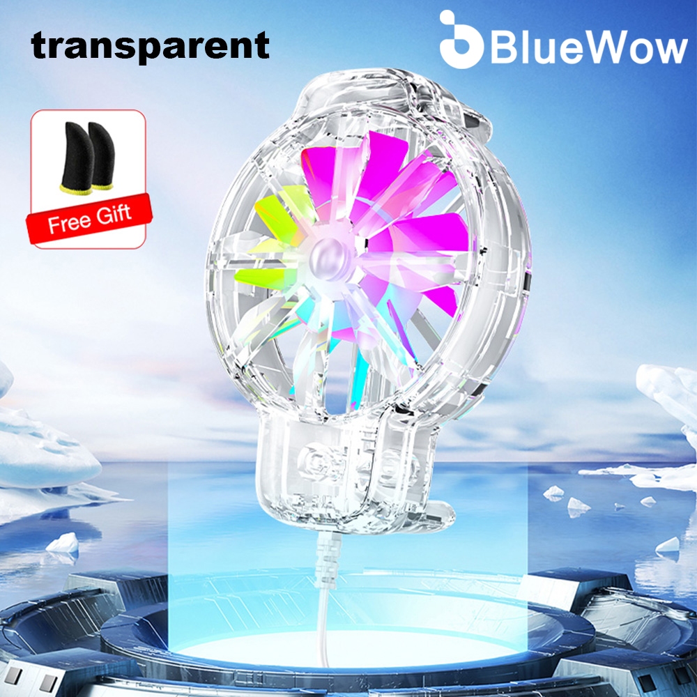 BlueWow Heat Sink Mobile Cooling Fan Portable Phone Gaming Radiator Fan ...