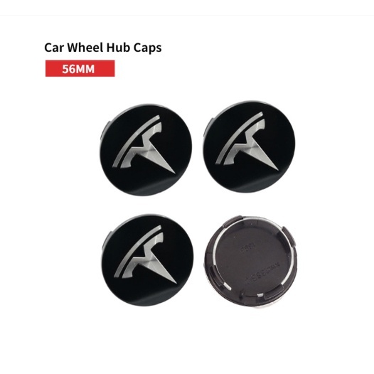 Tesla Cybertruck Center Wheel Caps Heptagon Hub Lug Nut Covers With Cy Graffiti Cyberbeast Logo Evbase