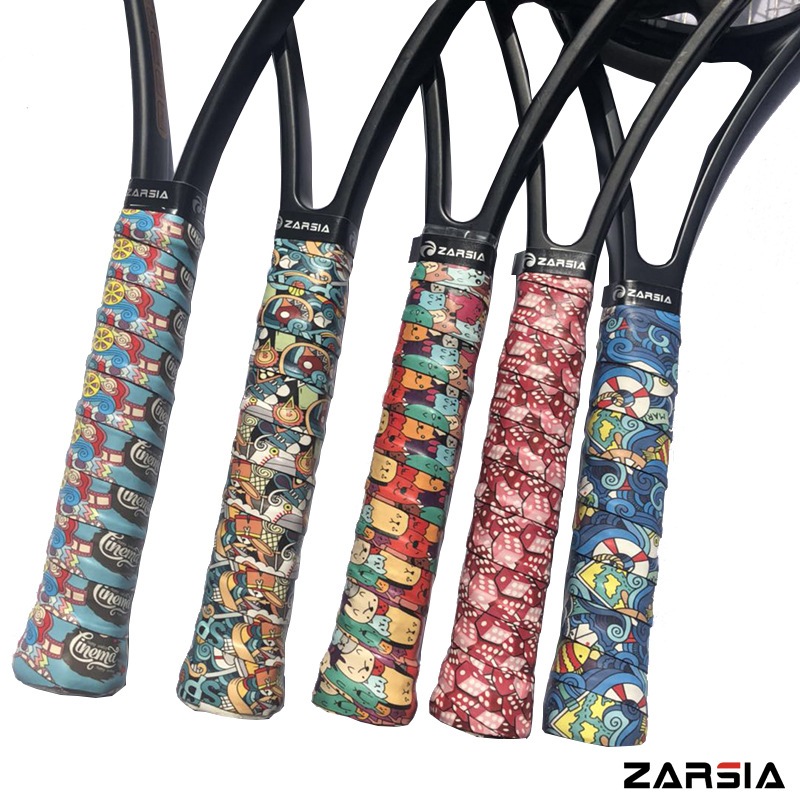 Badminton Grip Tape Cute Pattern Cartoon Design Tennis Racket Grip Wrap ...