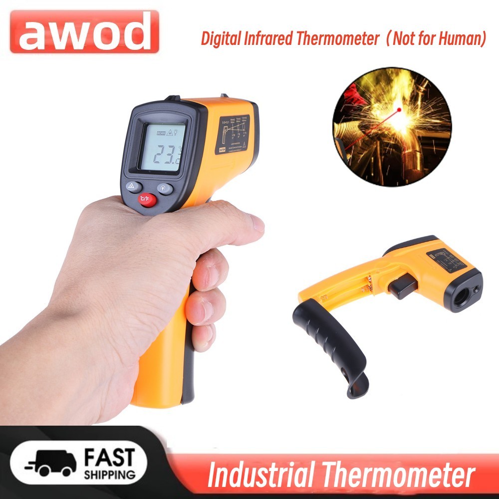 💥Not for Human 🚚 GM320 Laser Digital Infrared Thermometer Industrial