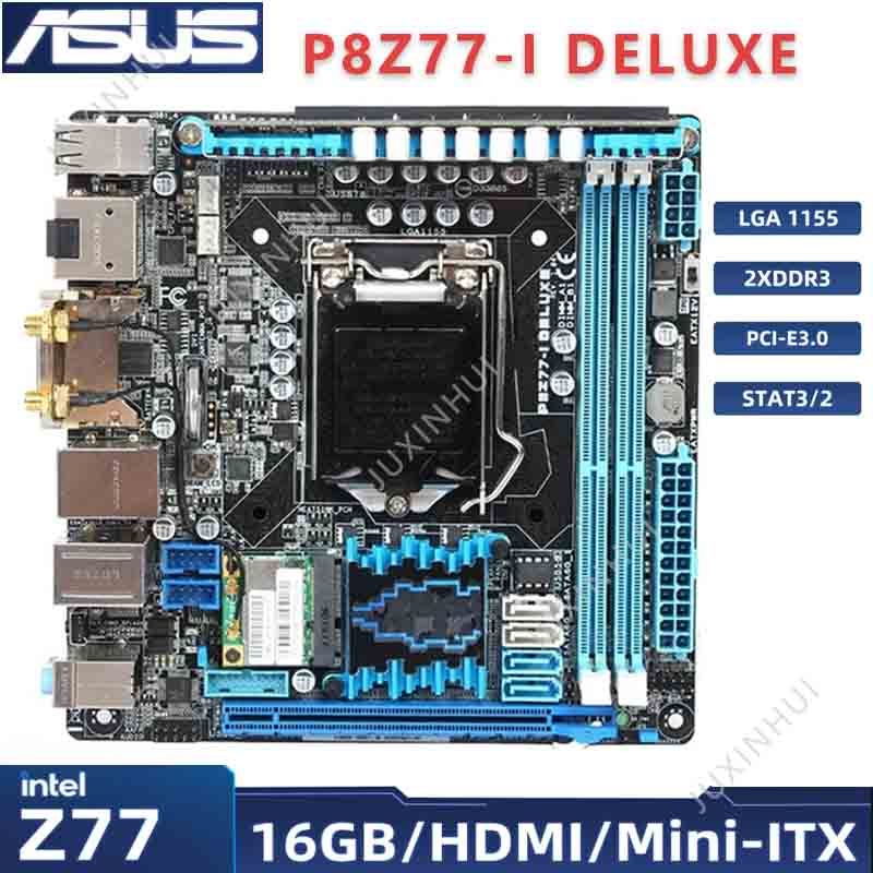 ASUS P8Z77I DELUXE Motherboard LGA 1155 DDR3 16GB Intel Z77 PCIE 3.0