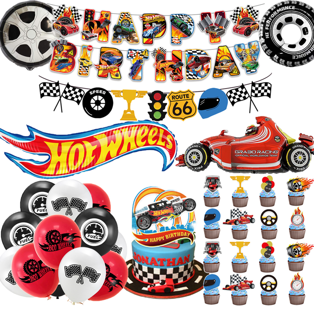 Racing Car Theme Party Needs Boy's Birthday Party Decorations Hot ...