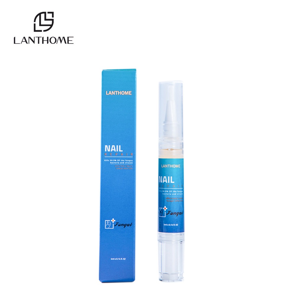 LANTHOME Nail Repair Essence Nail Fungus Treatment Remove Onychomycosis Toe 4ml Antibacterial