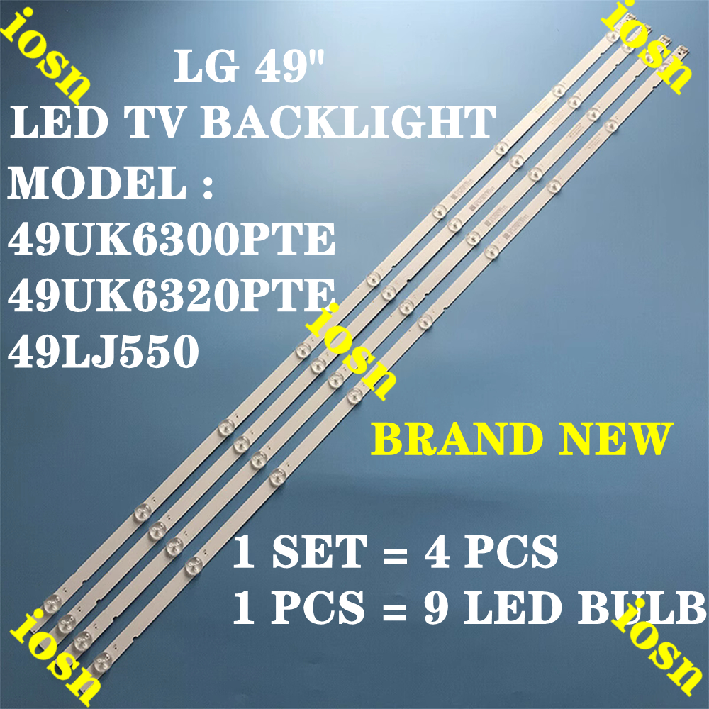 4PCS 49UK6300PTE 49UK6320PTE LG 49