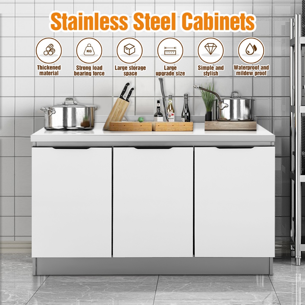 120cm Stainless Steel Kitchen Storage Sets kichen Sink Base