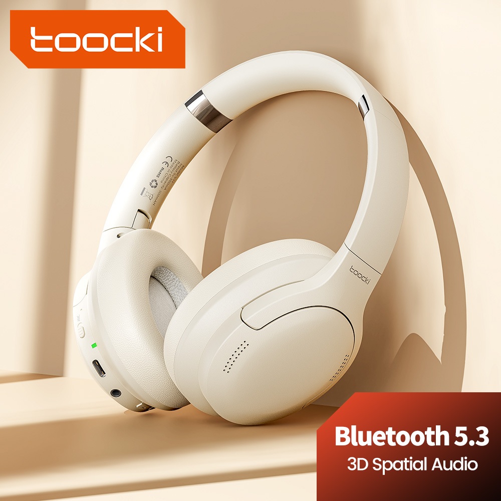 Wireless Headphones Headset With Mic Shopee Toocki Bluetooth
