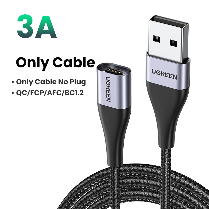 Data Cable C Type Magnetic Charging Cable Ugreen Magnetic Type C