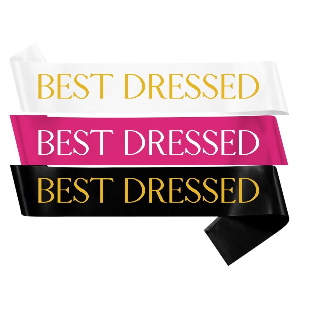 Best dress outlet sash